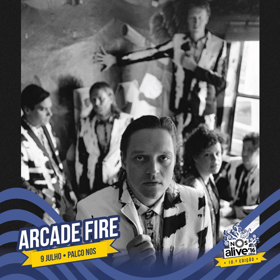 Arcade Fire no NOS Alive