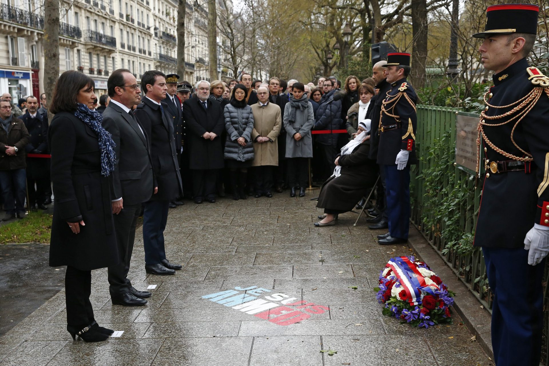 Homenagem às vítimas do “Charlie Hebdo”