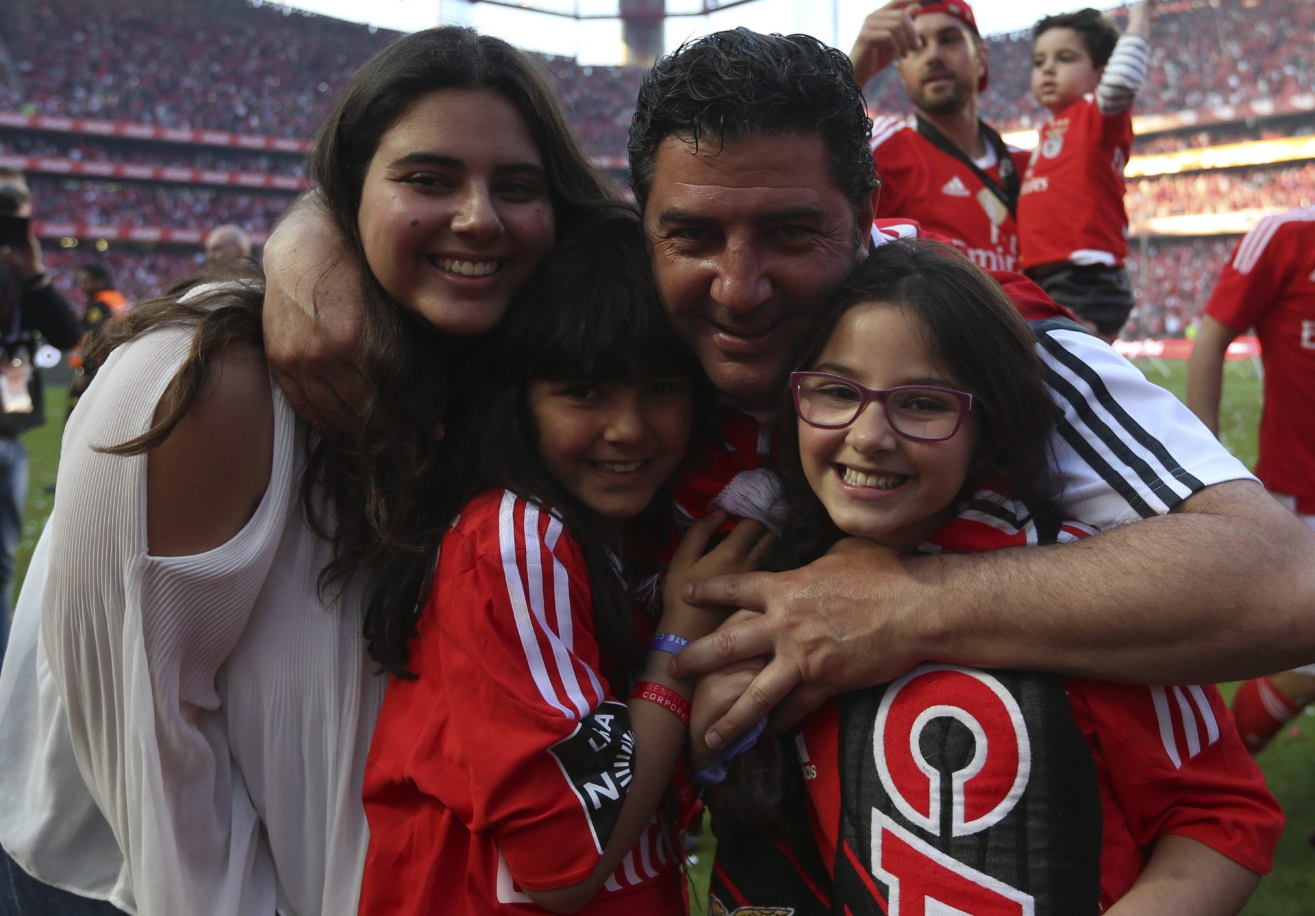 Festa benfiquista no Estádio da Luz [fotogaleria]