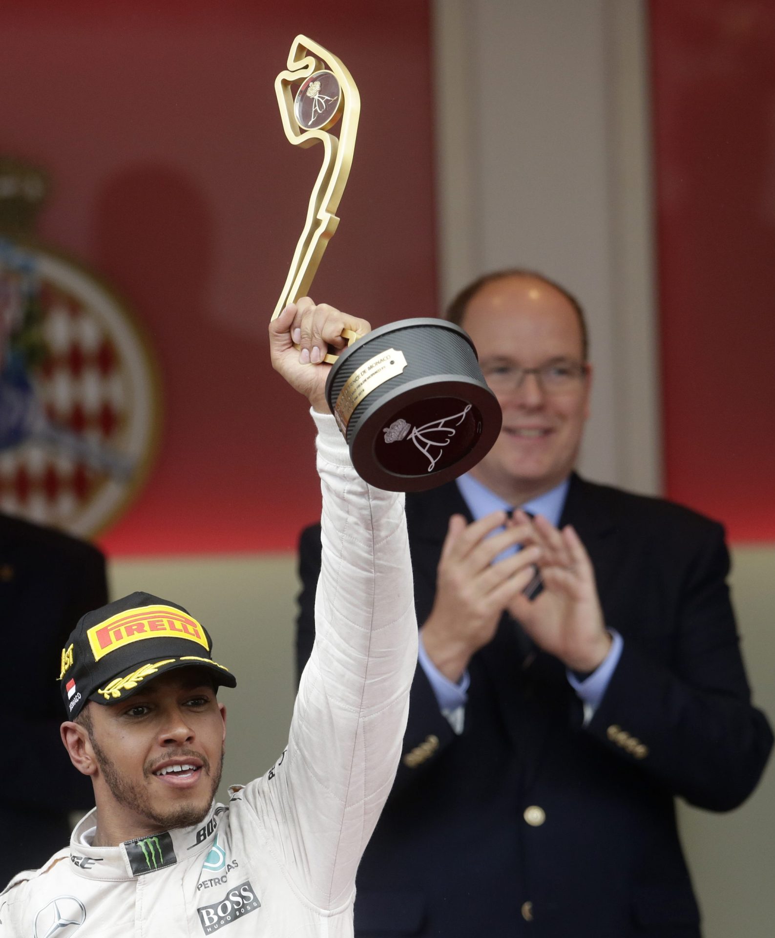 Lewis Hamilton da Mercedes venceu GP de Mónaco