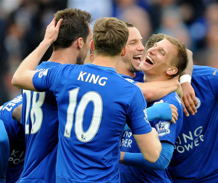 Leicester City. Tanta emoção fez com que Chelsea e Tottenham fossem multados