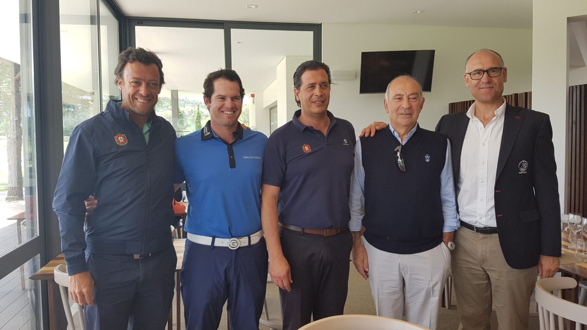 Golfe. Ricardo Melo Gouveia pensa na medalha de ouro