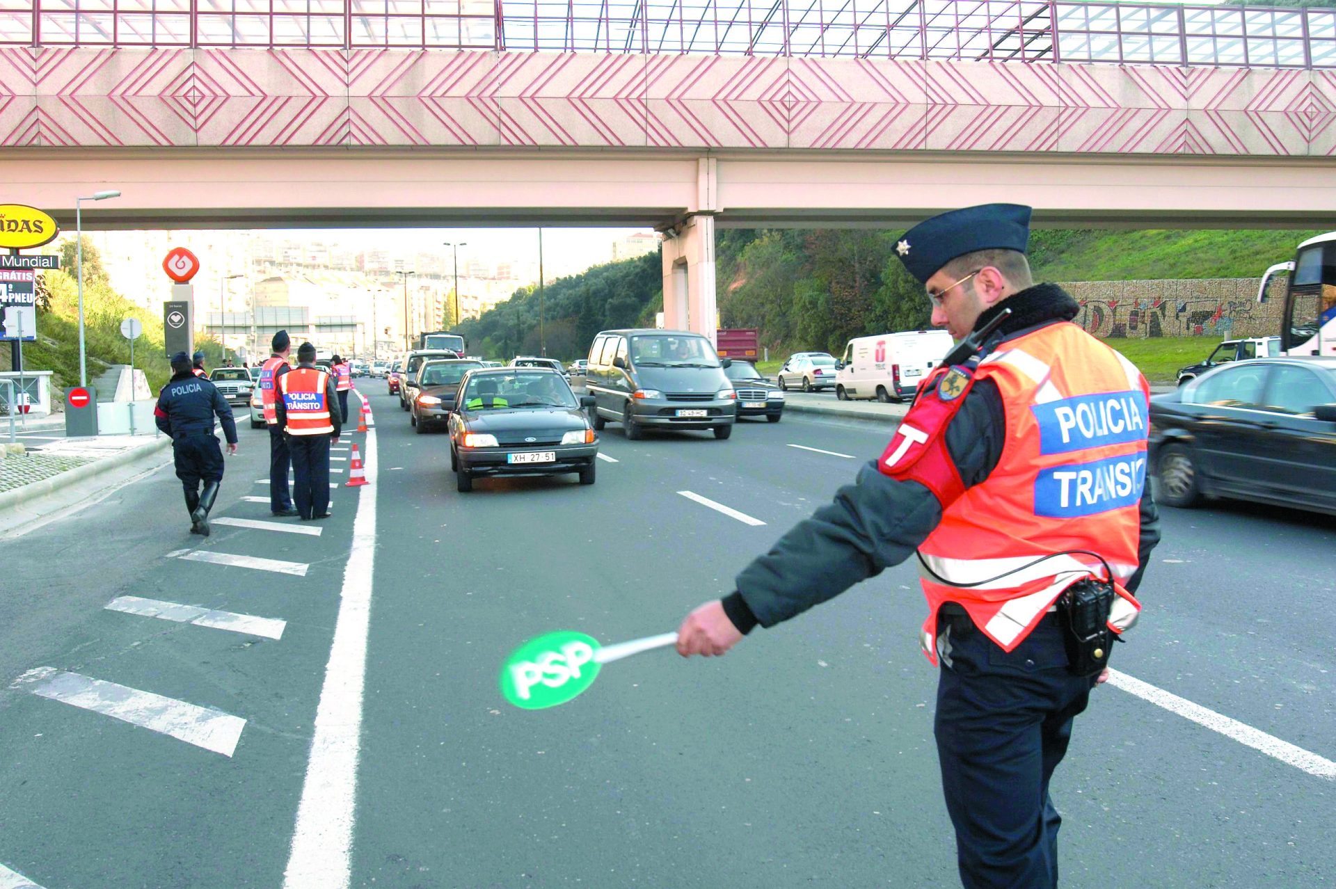 Carta por pontos.  Quase 10 mil condutores apanhados em 5 dias