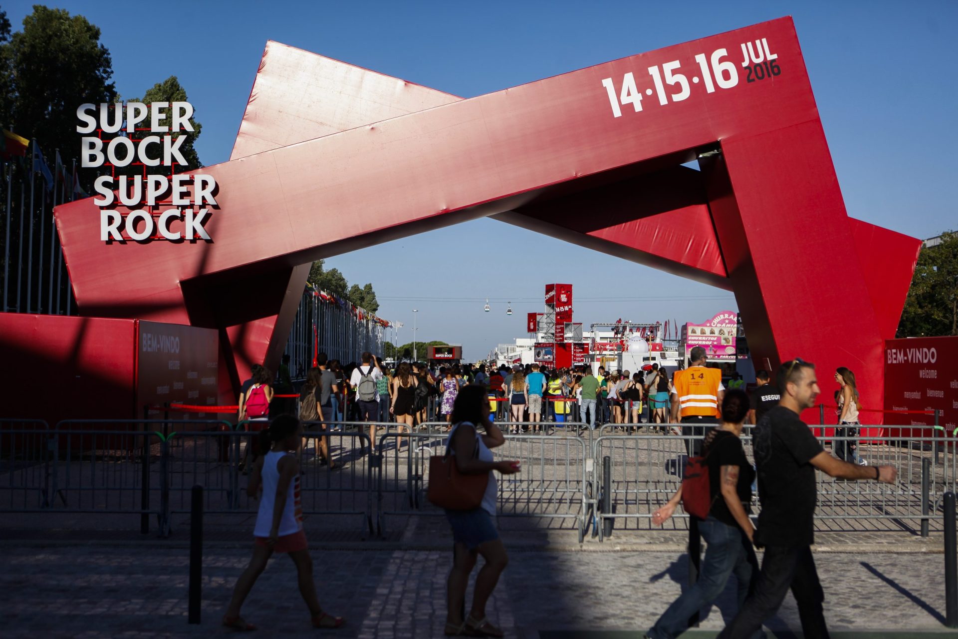 Super Bock Super Rock. Togéder foréder