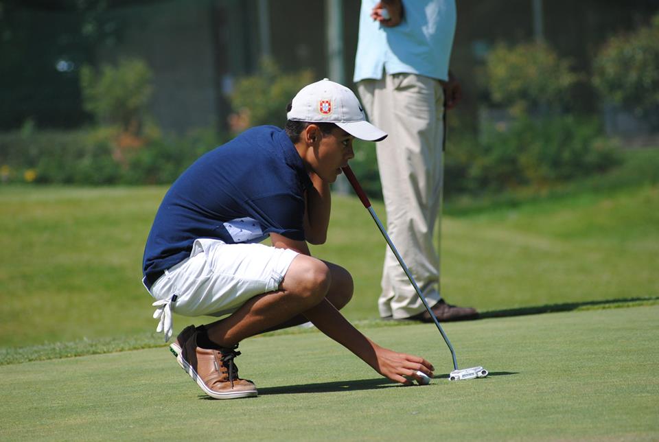 Campeonato Nacional de Pitch & Putt. Diogo Gambini de apenas 15 anos vence em Coimbra