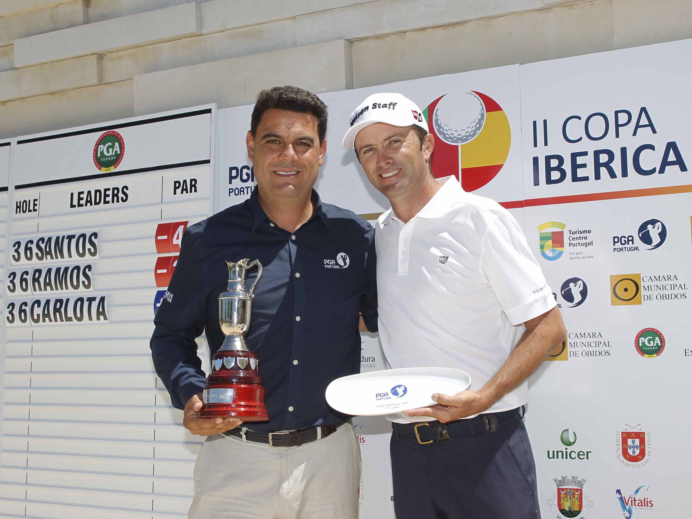 Golfe. Hugo Santos campeão