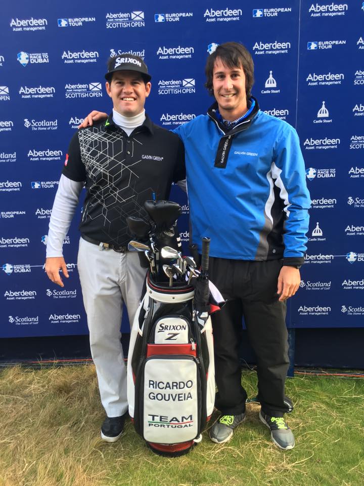 Golfe. Melo Gouveia 14º na Escócia