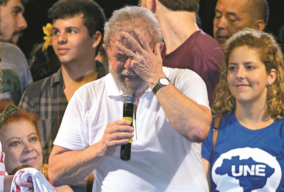 Lula sentiu-se como no filme &#8220;Sozinho em casa&#8221;