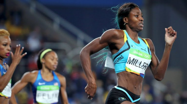 As fíguras dos Jogos Olímpicos: Shaunae Miller. Um mergulho de ouro