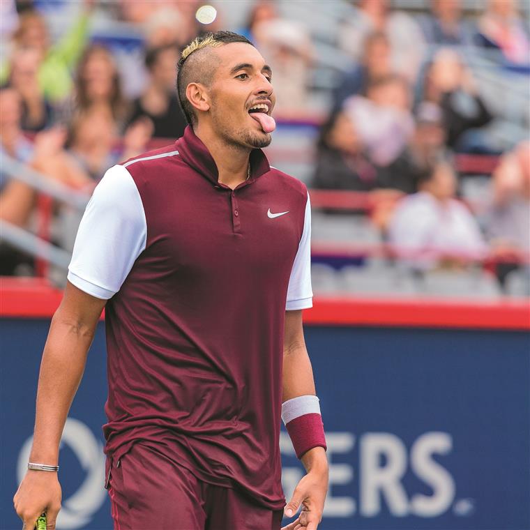 Ténis. Kyrgios perde o primeiro set e abandona o campo (com vídeo)