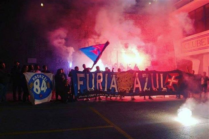 Claque do Belenenses solidariza-se com Tondela e vai faltar ao jogo