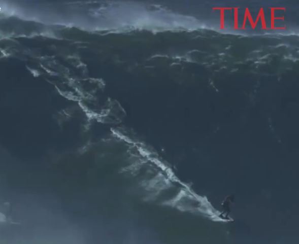 Revista “Time” destaca Praia do Norte, na Nazaré