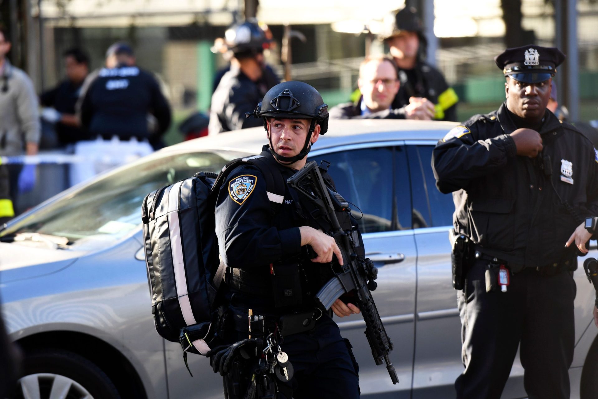 Manhattan. Imagens do suspeito no momento dos disparos | VÍDEO