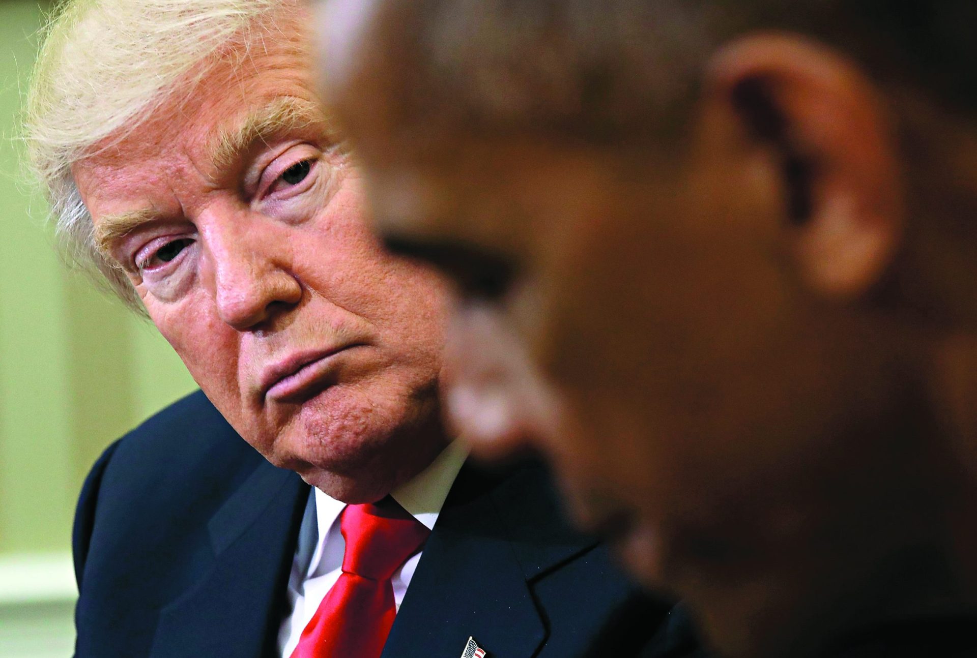 Obama e Trump. As diferenças nunca foram tão evidentes