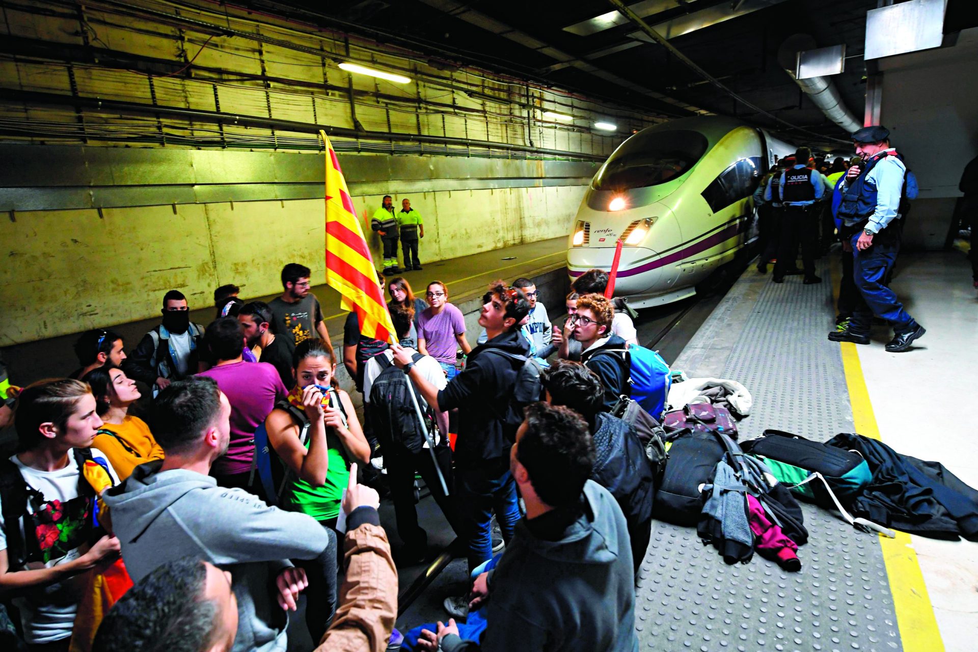 Catalunha. Greve mínima, perturbação máxima