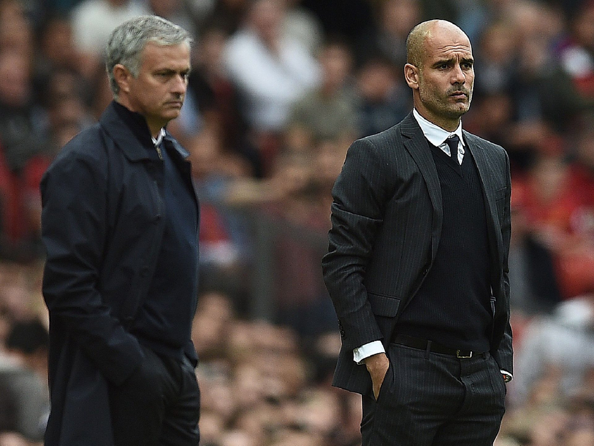 Mourinho e Guardiola trocam galhardetes