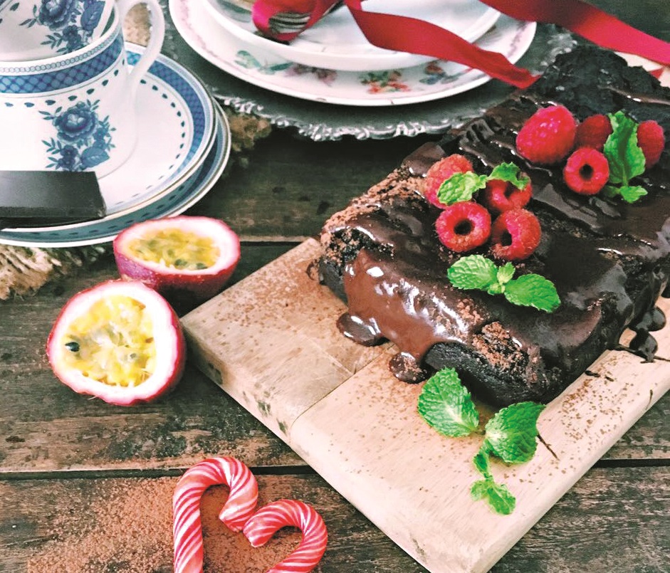 O meu Bolo de Chocolate Preto Sem Farinha