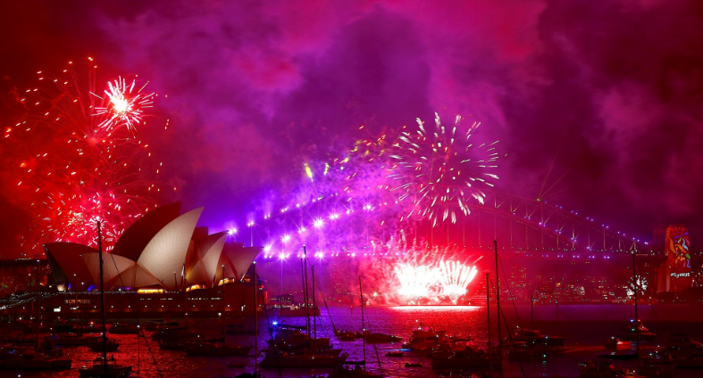 2018 já chegou a Sydney |FOTOS