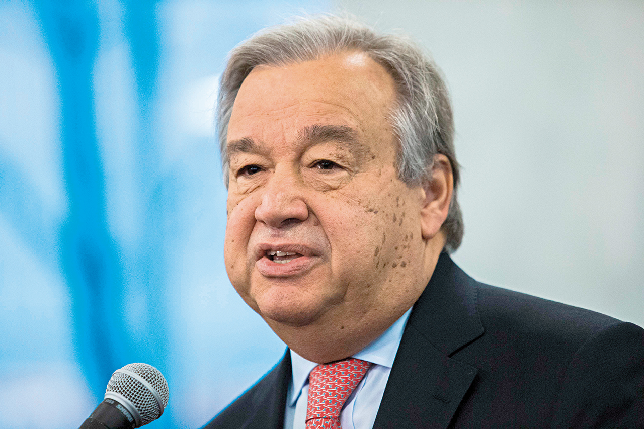 Guterres. Um mês com a sombra dos EUA