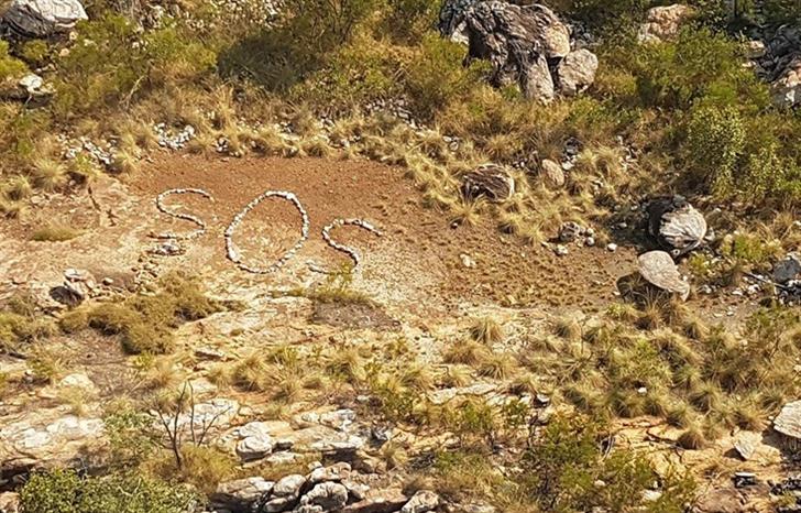 Polícia descobre pedido de ajuda em zona remota