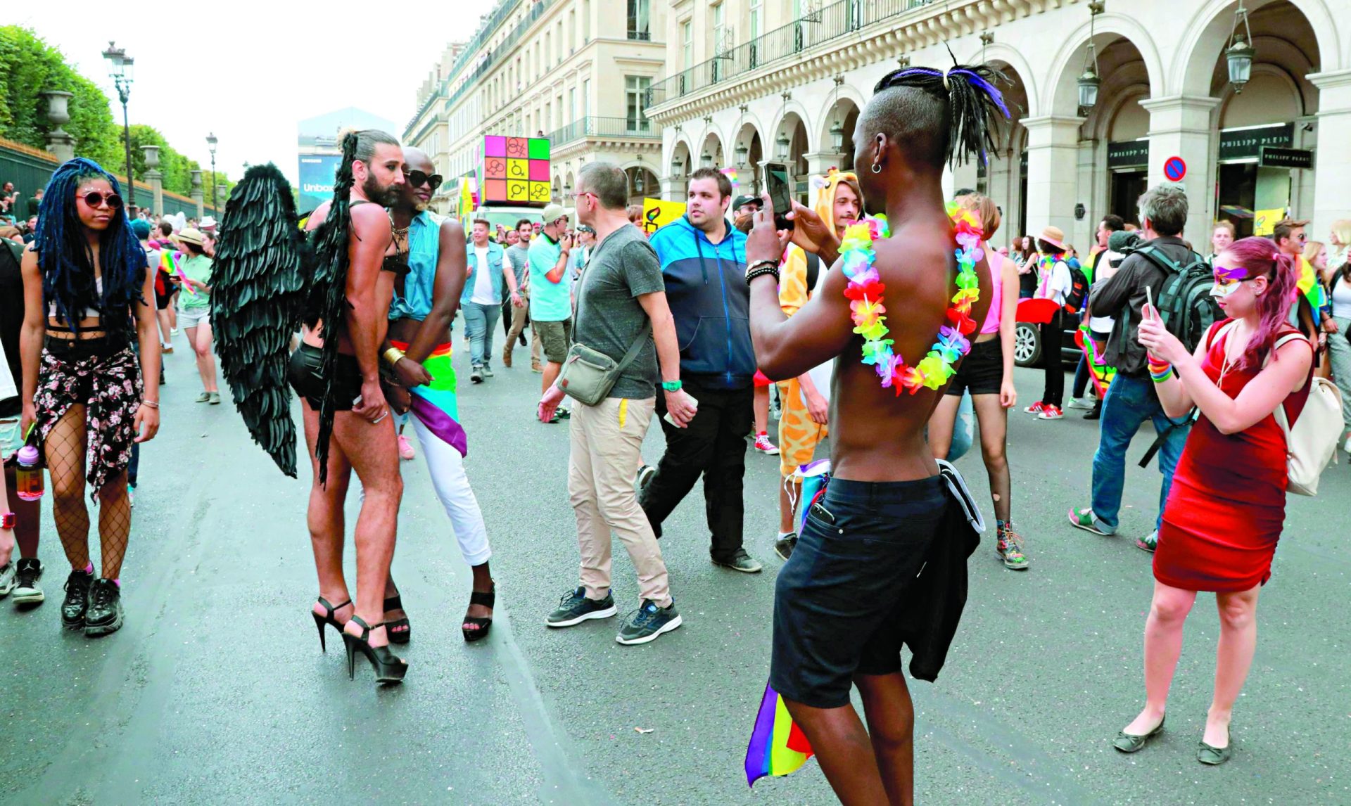 Gay pride.  Todo o orgulho em ser o que se é