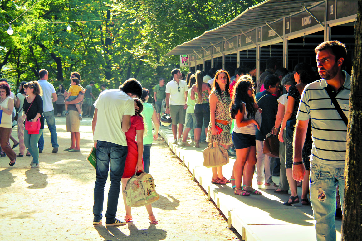 Feira do Livro do Porto. A poeta e os jardins, o vento e as palavras