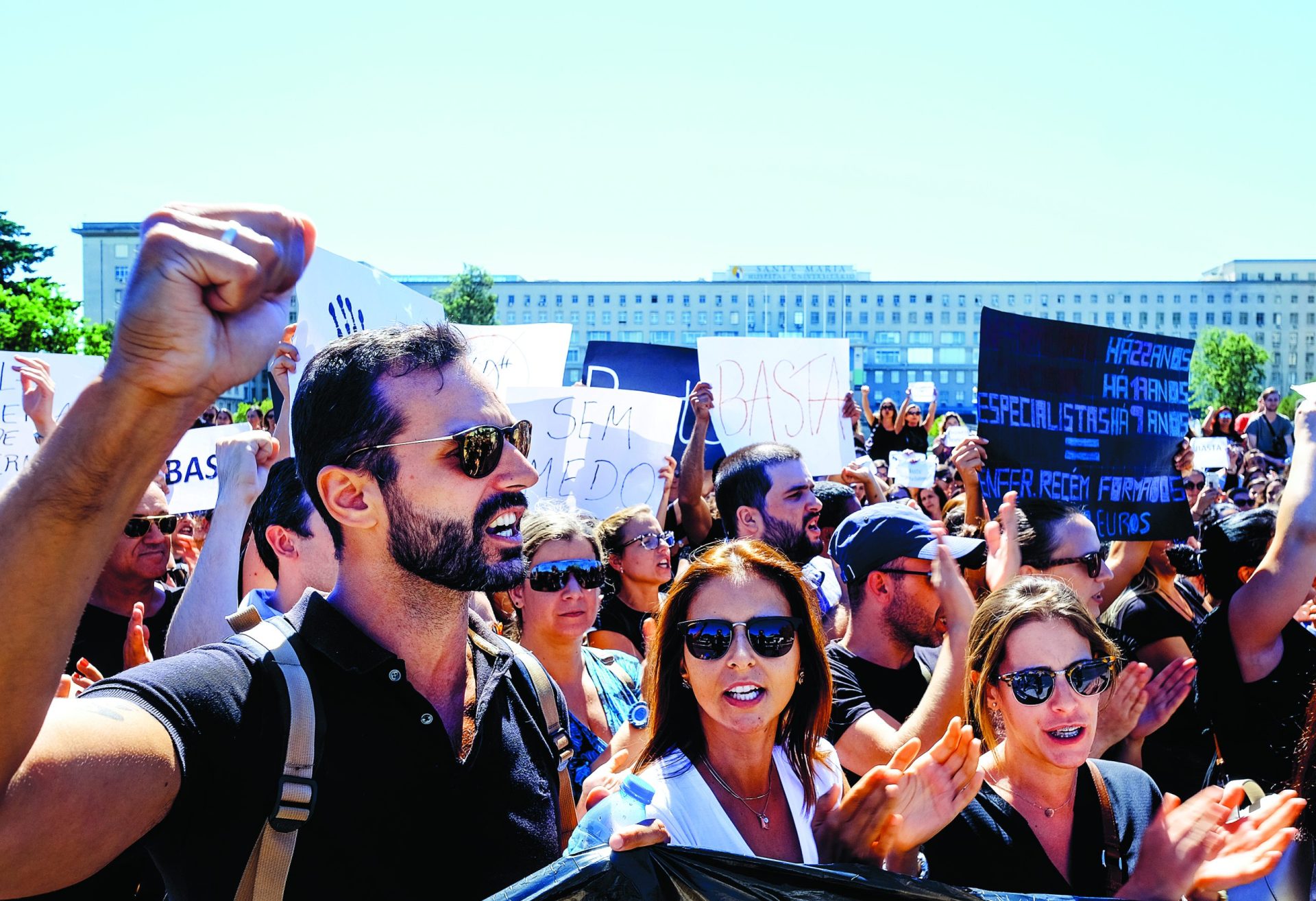 Lisboa. Adesão a greve de enfermeiros ultrapassa dos 80%
