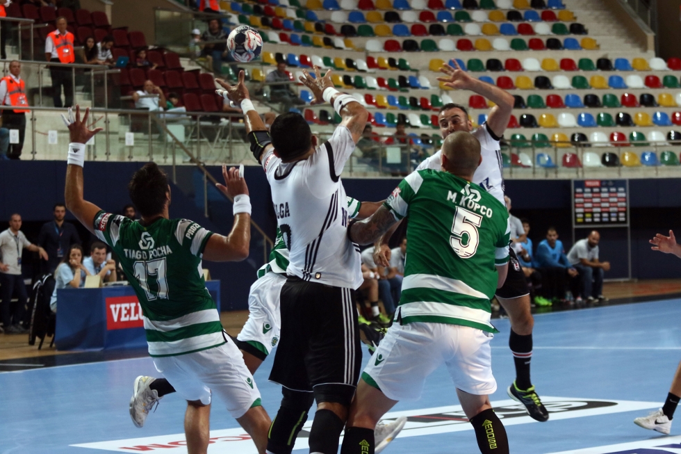 Andebol. Sporting CP entra com a mão direita com vitória sobre o Besiktas na Velux EHF Champions League