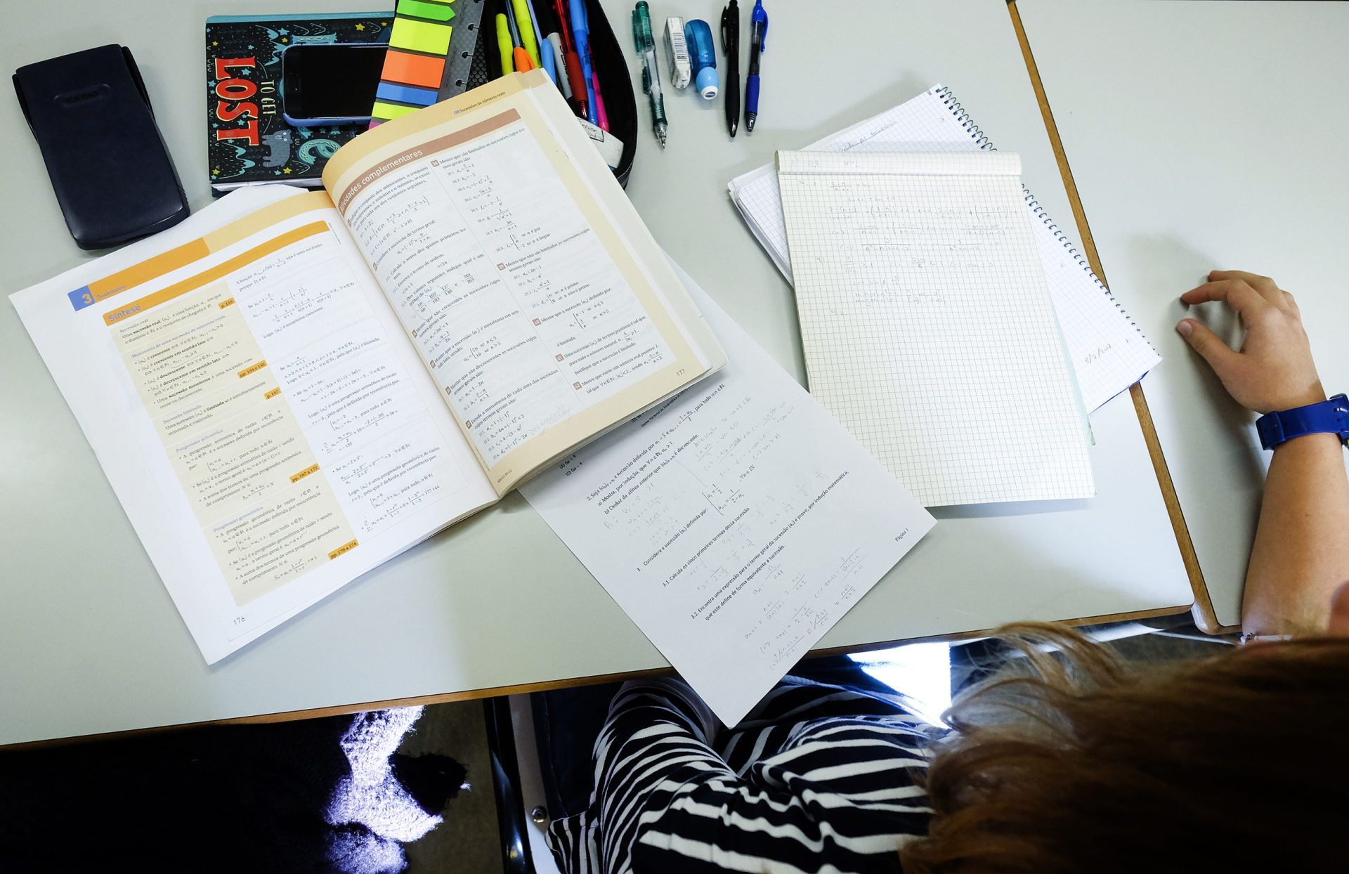 “Os livros eram os mesmos mas não nos podíamos falar nos corredores”