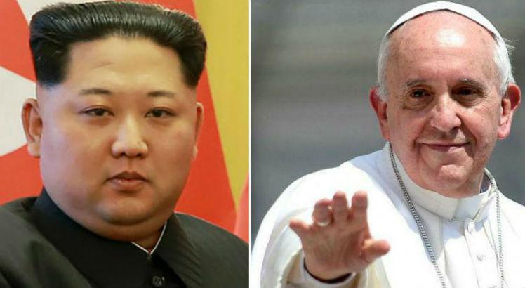 Kim Jong-un convida Papa Francisco para visitar Coreia do Norte