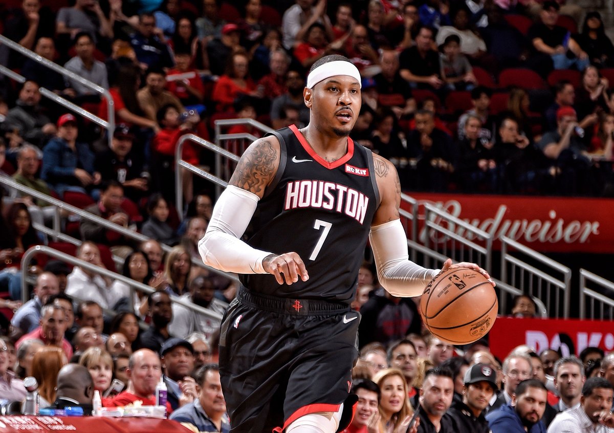 NBA. Carmelo Anthony deixa Rockets após dez jogos