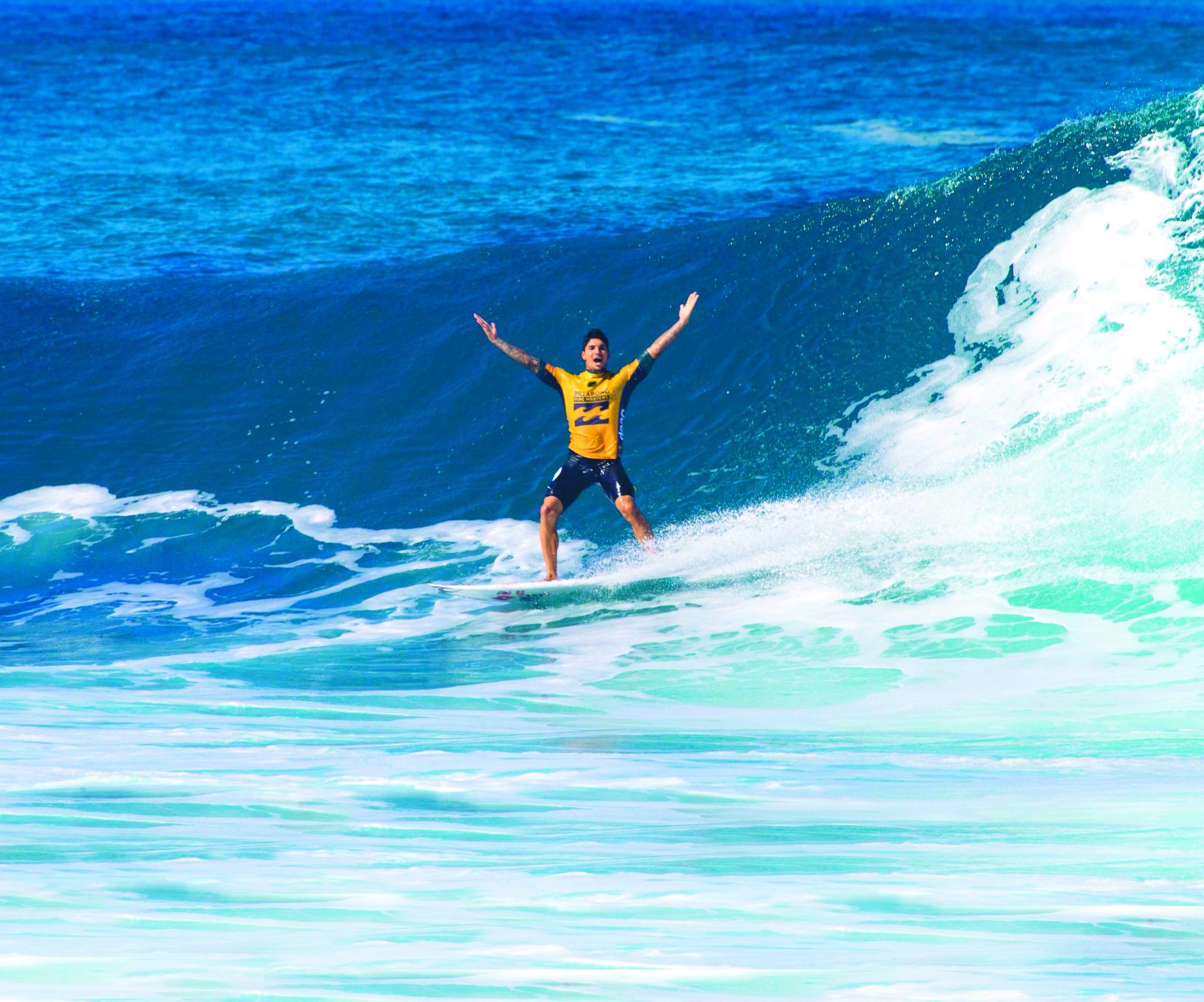 Surf. O anjo Gabriel que abriu as asas em direção ao topo