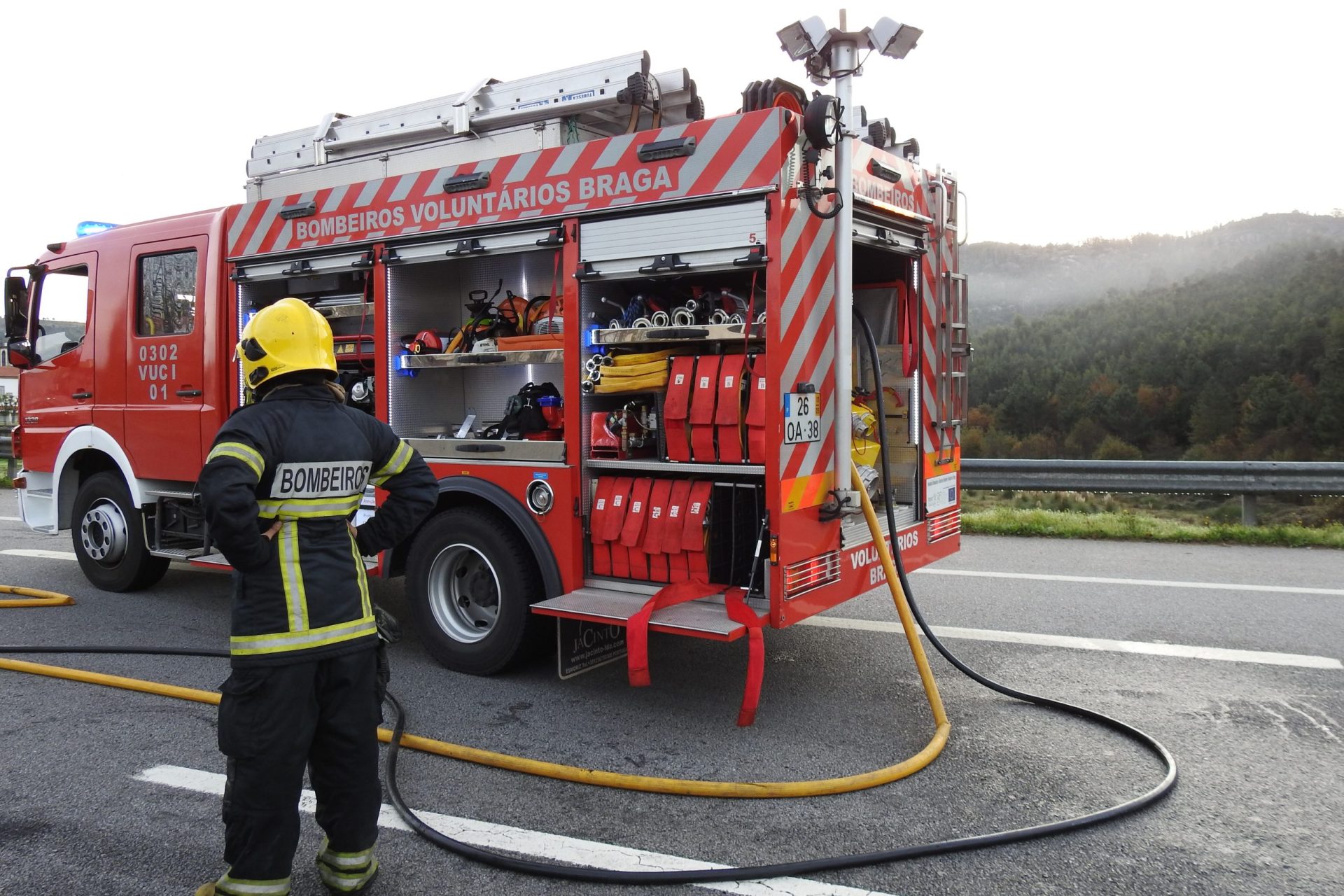 Bombeiros Voluntários de Braga desesperam por novo quartel