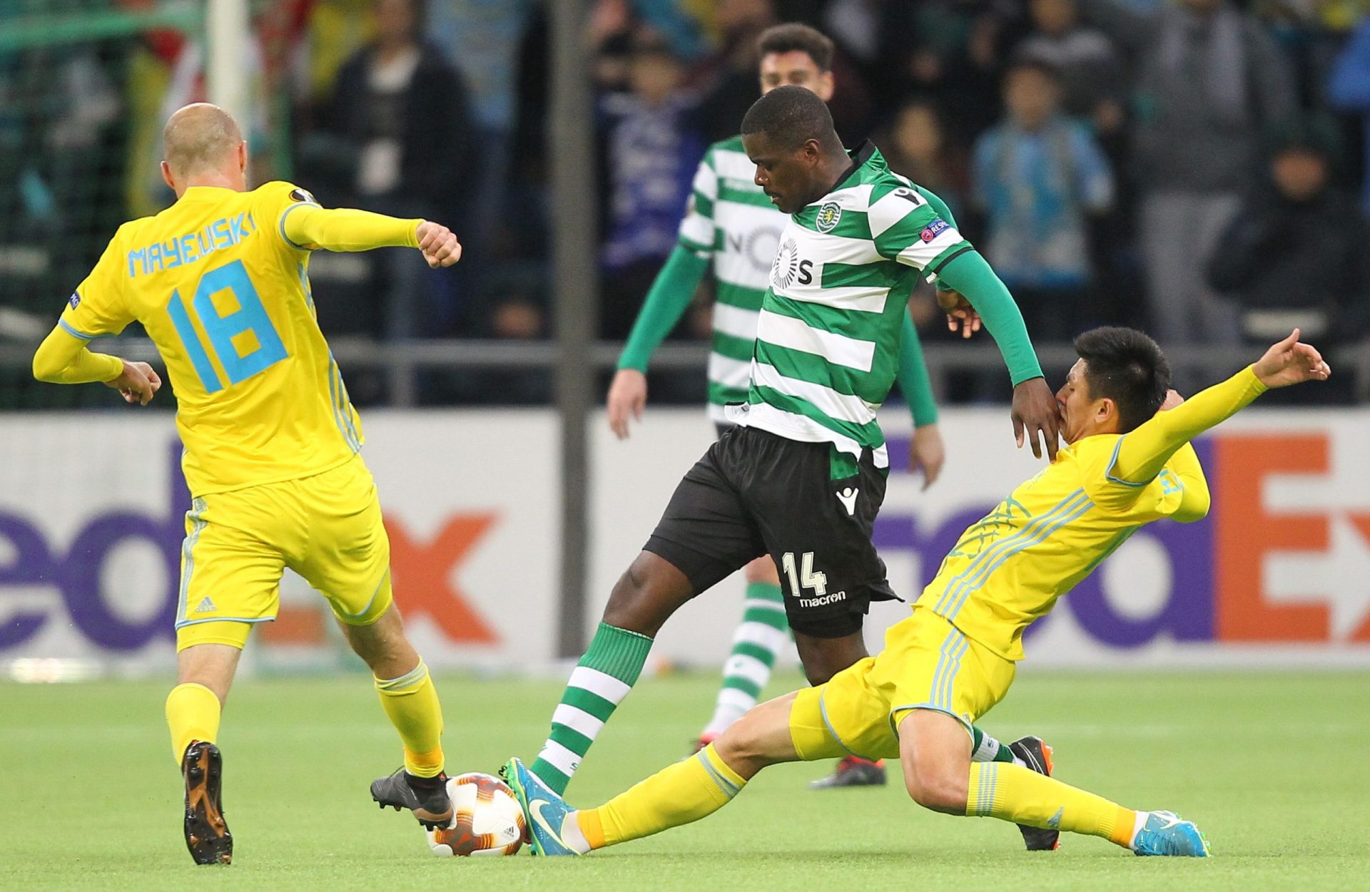 10 minutos à Sporting gelam cazaques