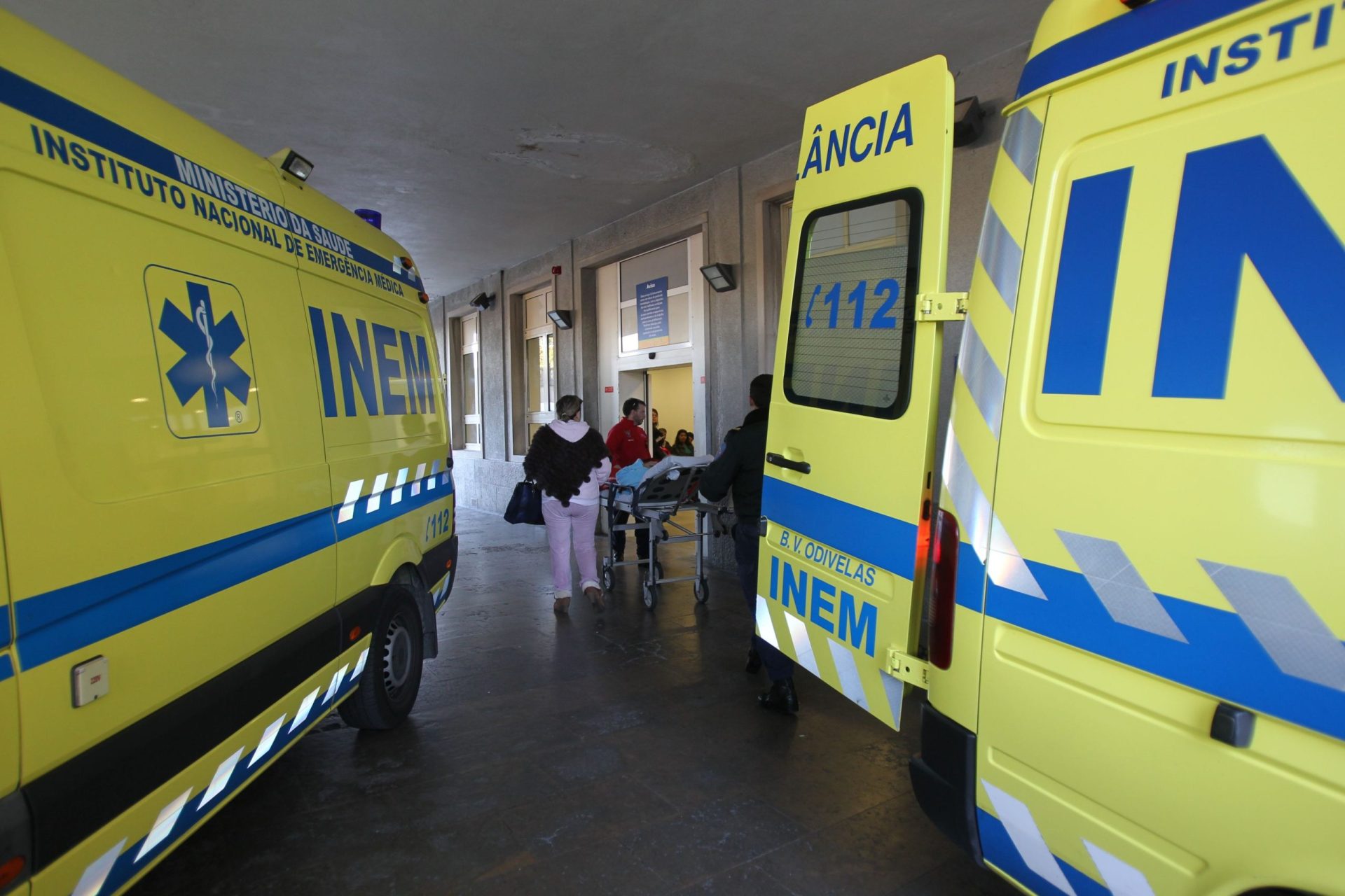 Lisboa. Acidente com ambulância junto à Avenida da Liberdade faz quatro feridos