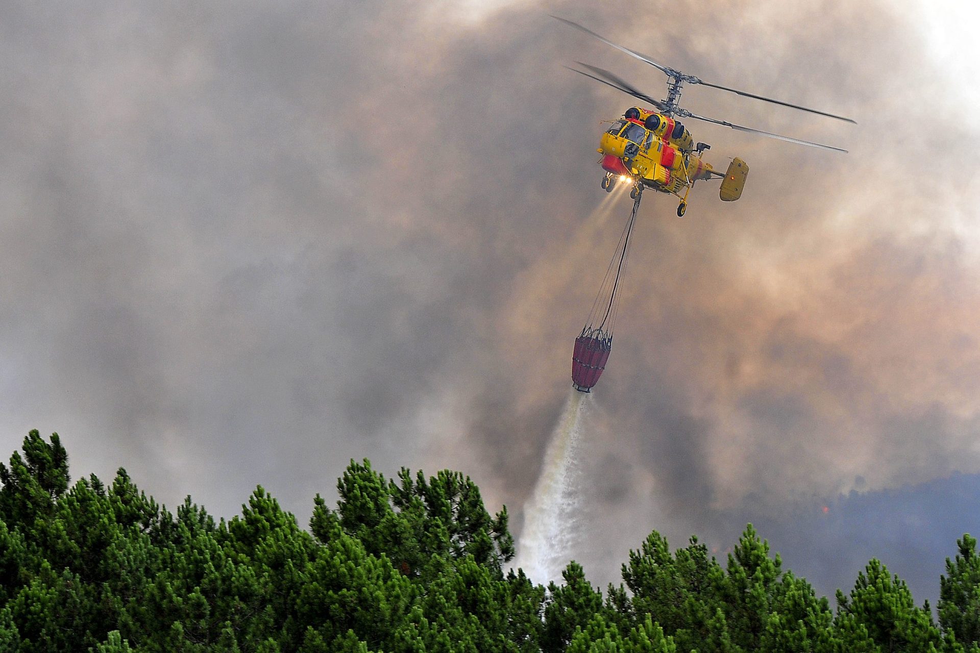 Proteção Civil encerra instalações onde estavam a ser reparados helicópteros Kamov