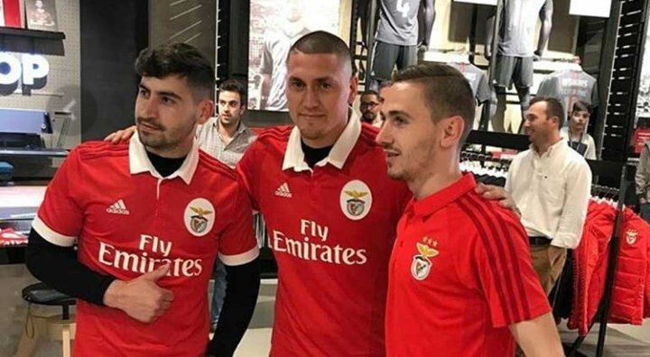 Benfica. Nico Castillo já vestiu a camisola