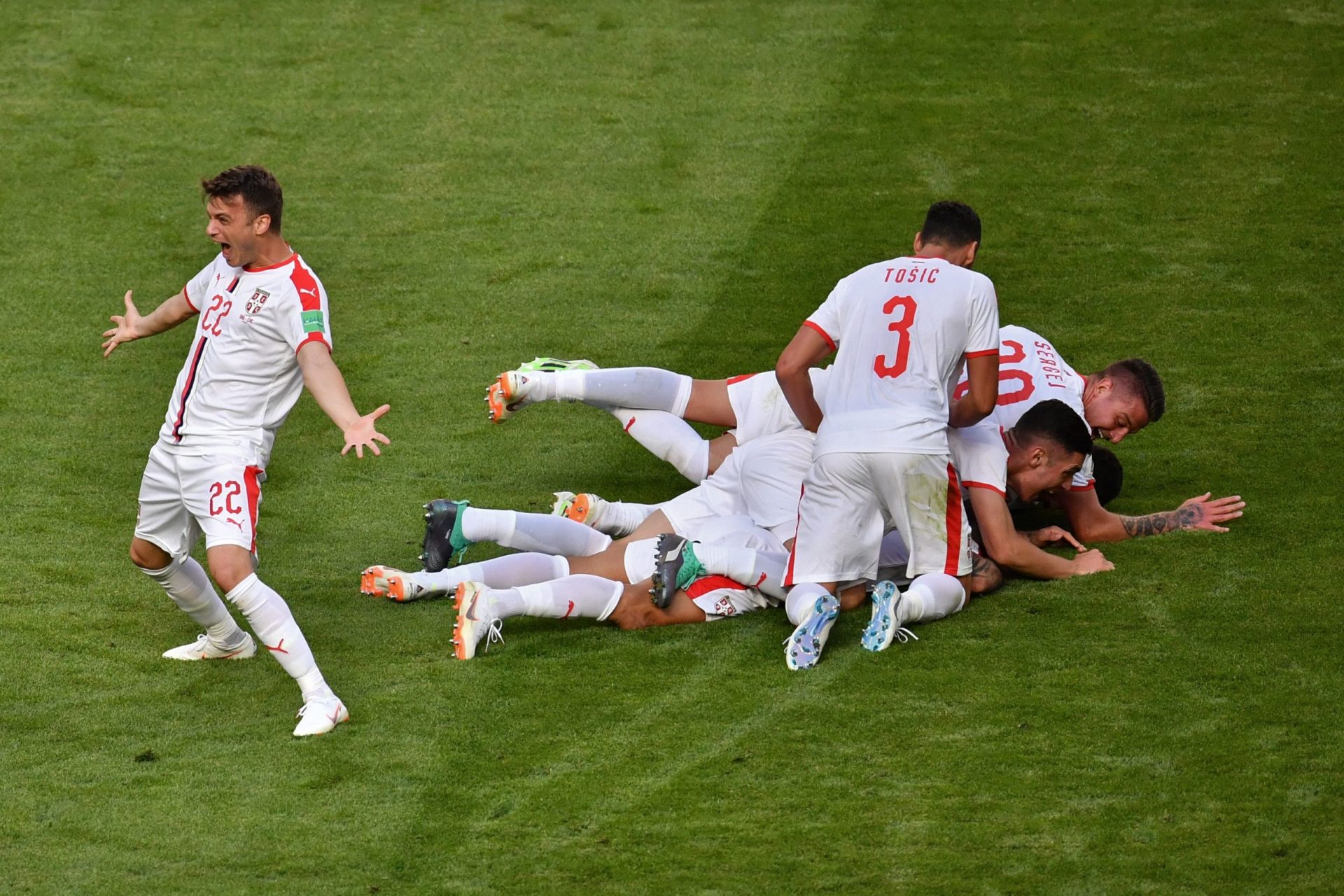 Mundial 2018. Sérvia vence Costa Rica