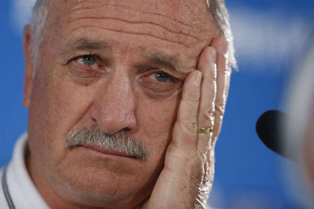 Luiz Felipe Scolari. “Medo? Claro que senti medo. Era o mata-mata!”