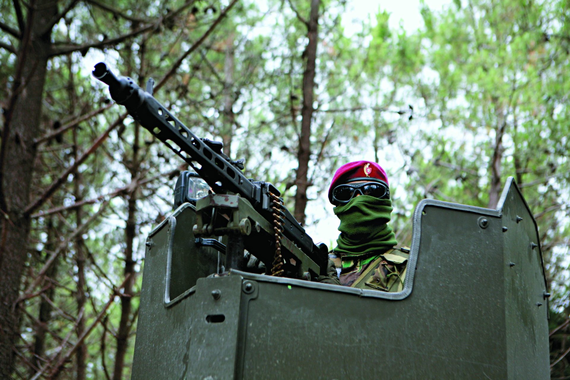 Exercício militar e civil para ameaças biológica, química e radiológica