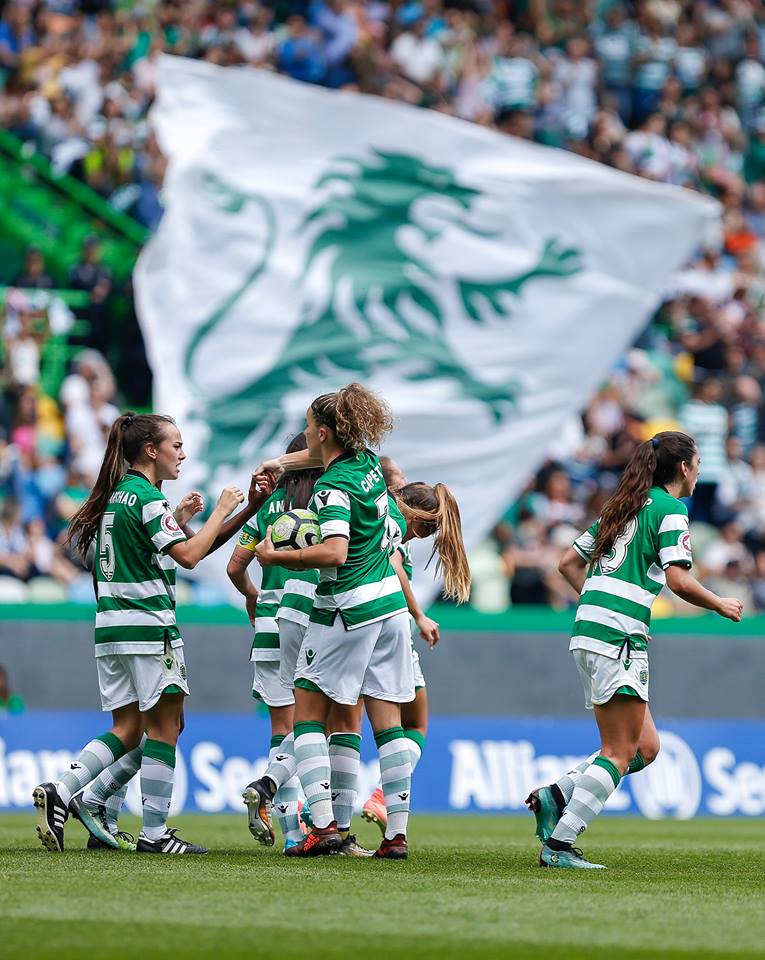 Futebol feminino. Sporting derrotado no último minuto na Champions