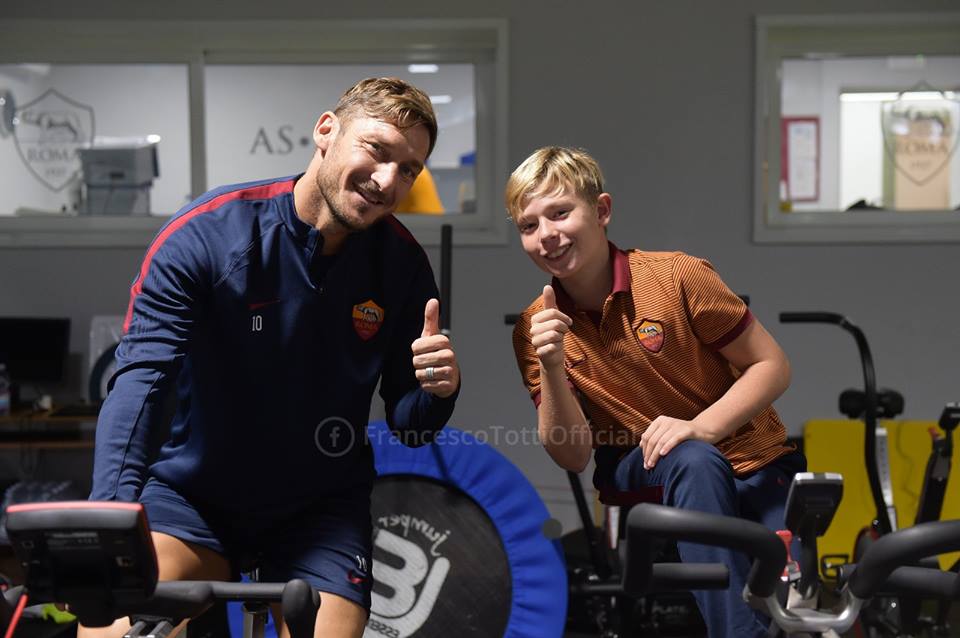 O gesto (e o discurso) de fair-play do filho de Totti (com vídeo)