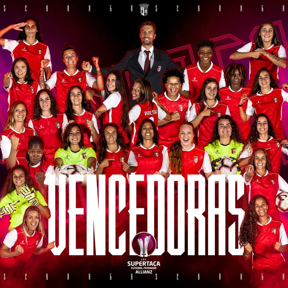 Futebol feminino. Braga bate Sporting nos penáltis e conquista Supertaça