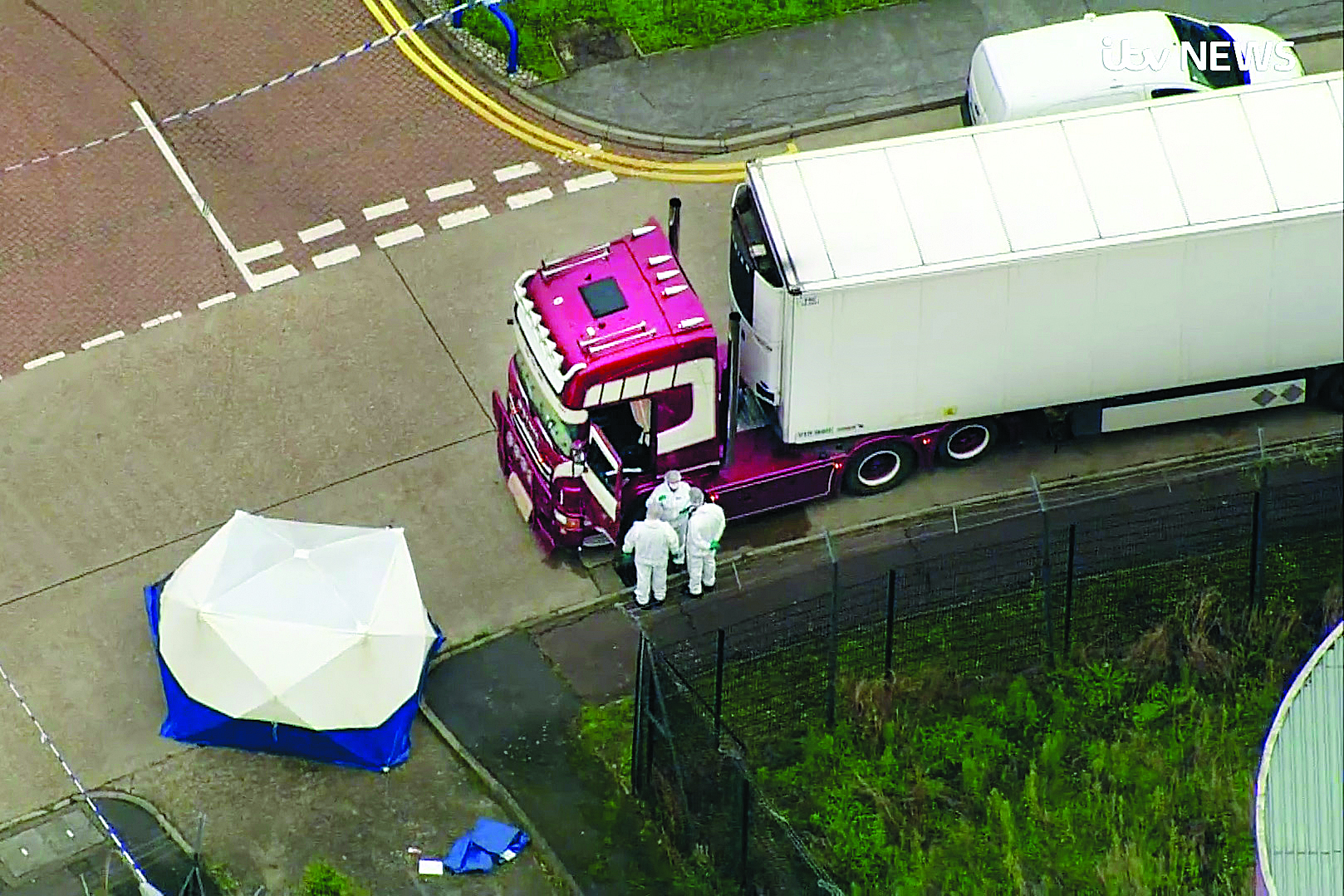 Reino Unido. O terror encontrado dentro de um camião