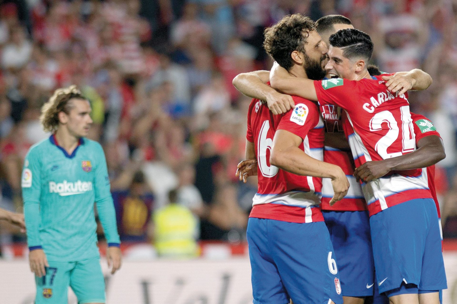 Espanha. Granada, o plantel mais barato da Liga, assaltou a liderança