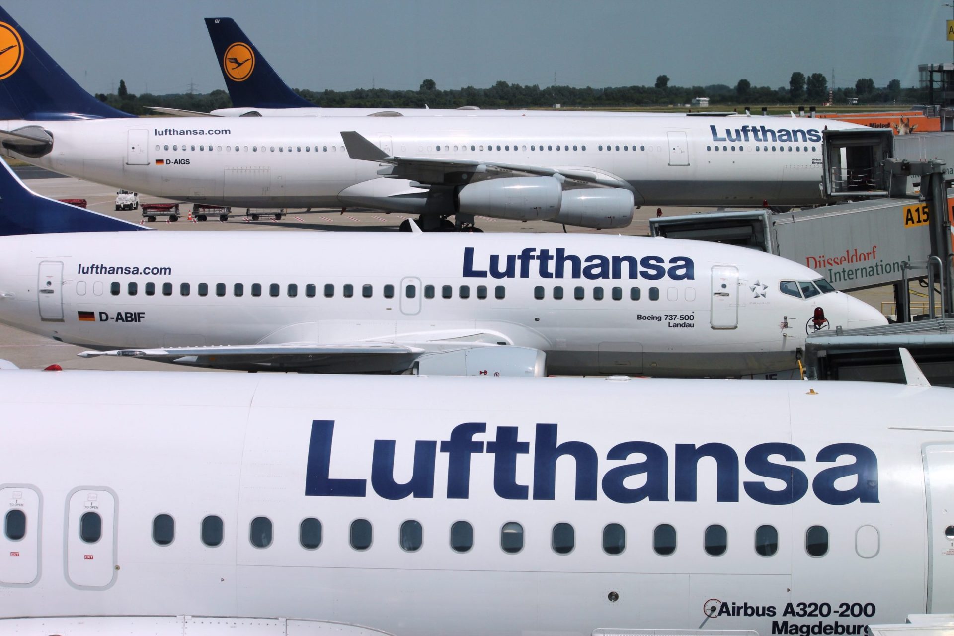 Lufthansa cancela 1300 voos devido a greve