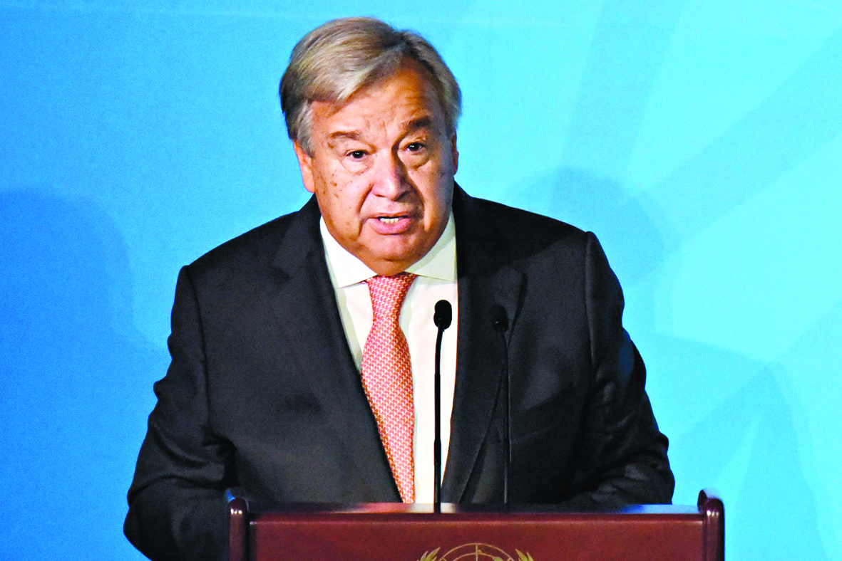 COP25. Guterres pede para se acabar com a “guerra contra a natureza”