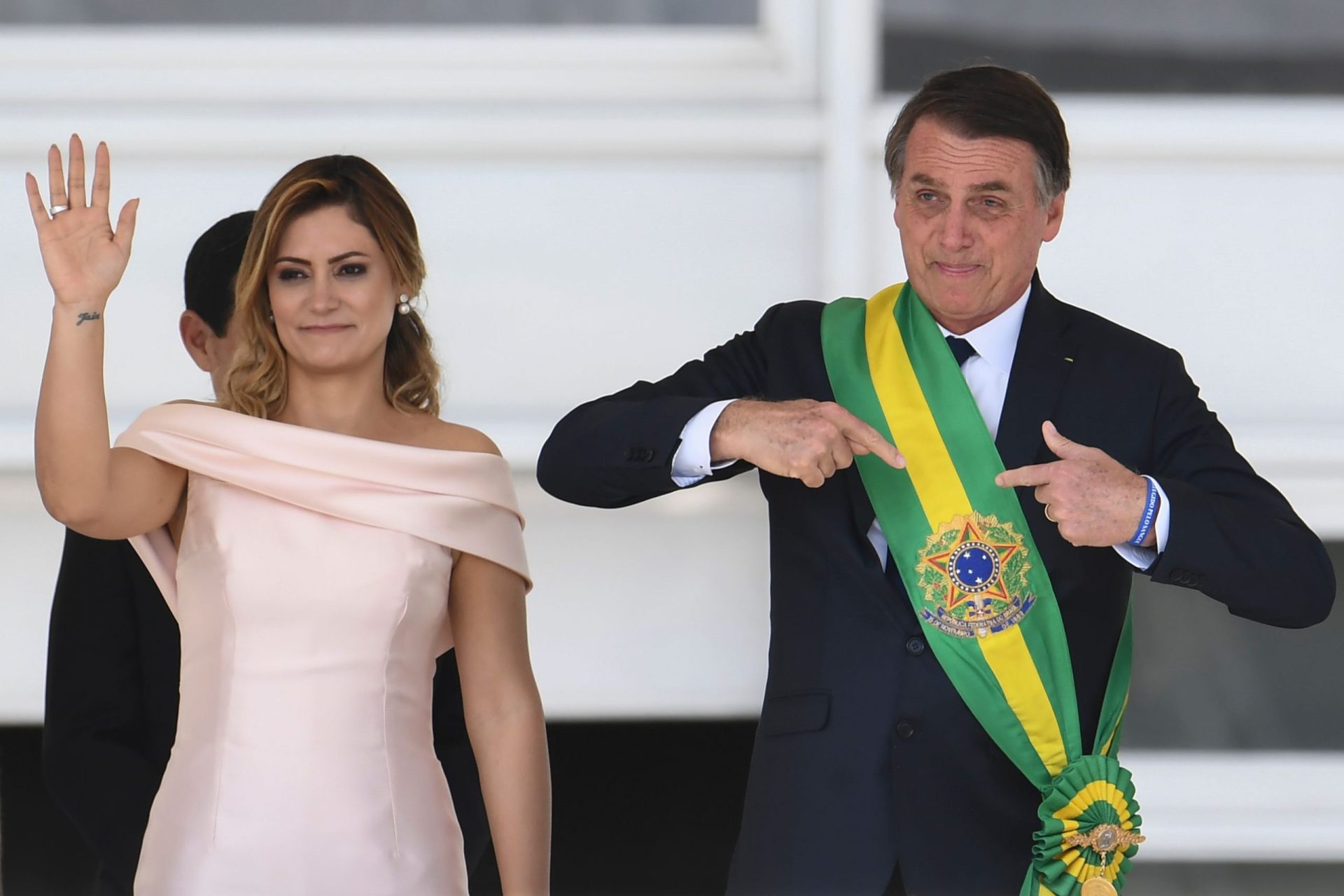 Michelle Bolsonaro e o vestido que tanto deu que falar