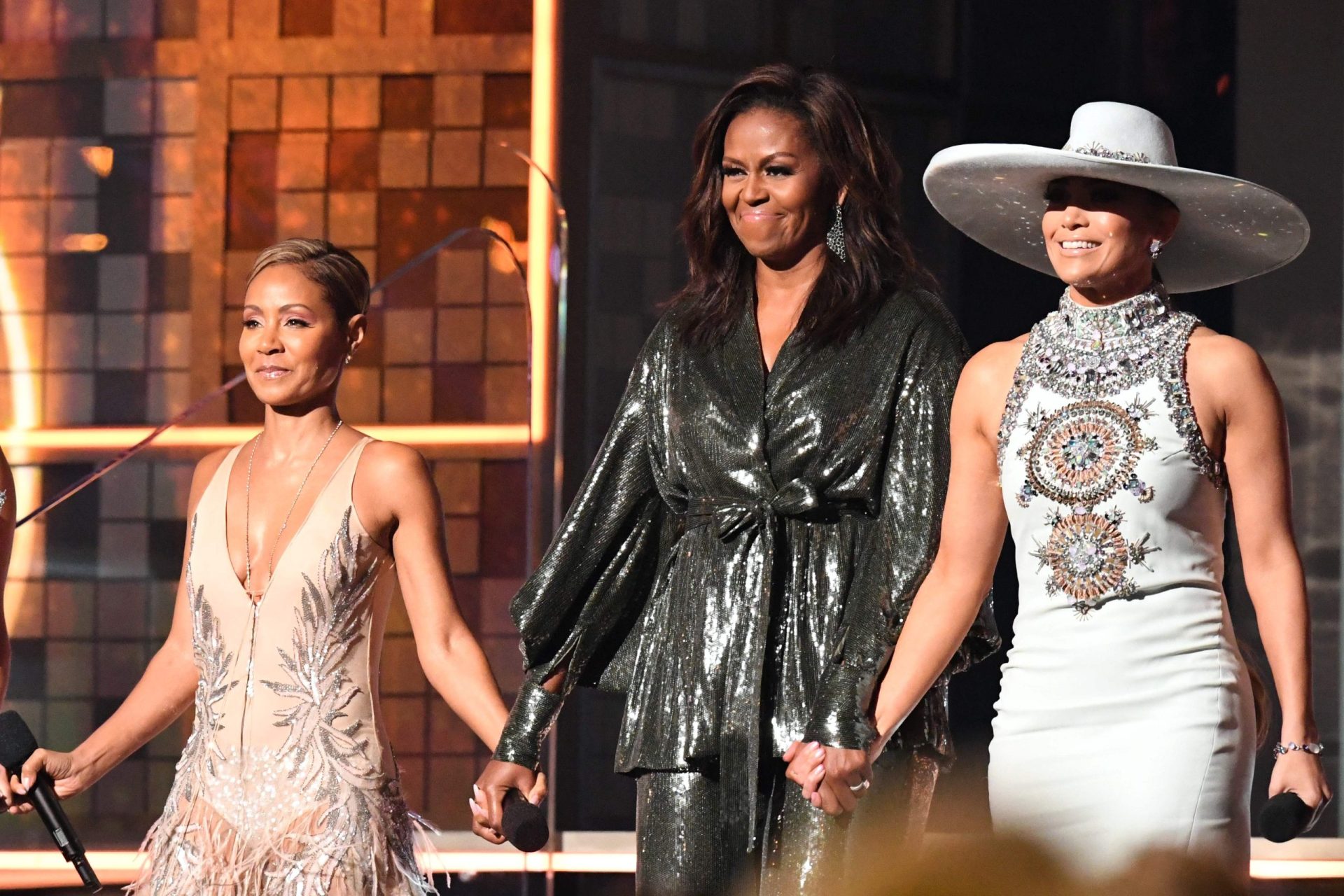 Grammys. A noite em que Michelle Obama surpreendeu ao subir ao palco | FOTOS