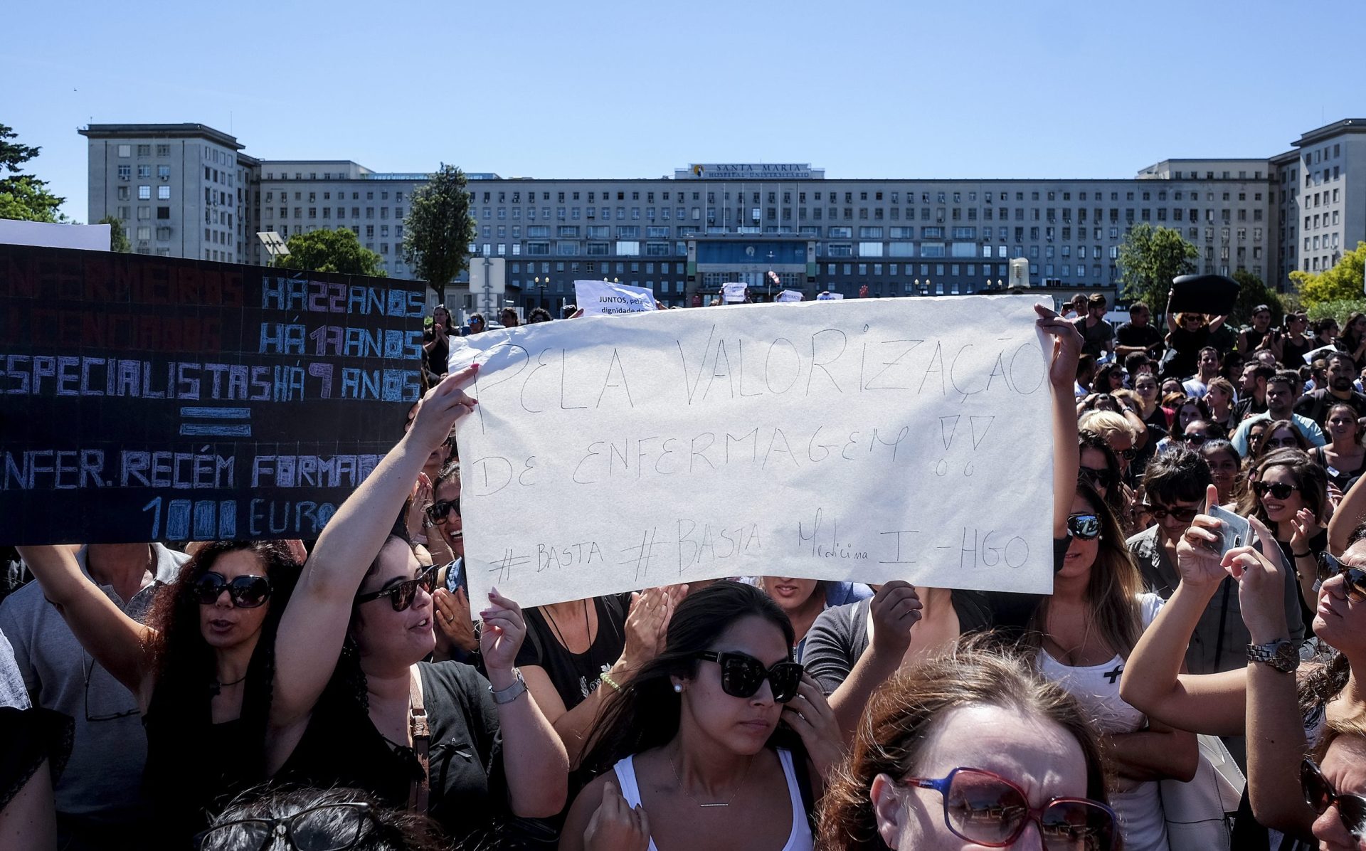 Greve dos enfermeiros. Entre a promessa de faltas e uma greve  de fome